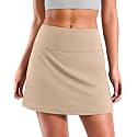SANTINY 13.5"/15" Tennis Skirt with 2 Pockets