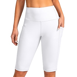 SANTINY Womens High Waisted Swim Shorts with