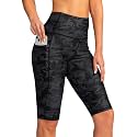 SANTINY Women39s High Waisted Swim Shorts with