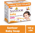 Santoor Baby Bathing Soap with Milk Cream