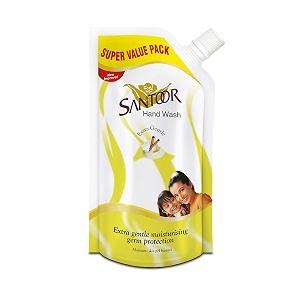 Santoor Handwash Fresh Extra Gentle 750ml Pouch