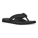 Sanuk Men's Beer Cozy 2 Flip-Flop, Black, 13 M US