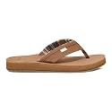 Sanuk Mens Ziggy ST | Flip Flops for Men | Mens Sandals | Beach Sandals | Water Friendly &amp; Lightweight | Comfort Footbed