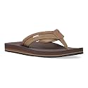 Sanuk Mens Ziggy ST | Flip Flops for Men | Mens Sandals | Beach Sandals | Water Friendly &amp; Lightweight | Comfort Footbed