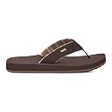 Sanuk Mens Ziggy ST | Flip Flops for Men | Mens Sandals | Beach Sandals | Water Friendly &amp; Lightweight | Comfort Footbed