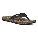 Sanuk Mens Ziggy ST | Flip Flops for Men | Mens Sandals | Beach Sandals | Water Friendly &amp; Lightweight | Comfort Footbed