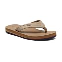 Sanuk Mens Ziggy ST | Flip Flops for Men | Mens Sandals | Beach Sandals | Water Friendly &amp; Lightweight | Comfort Footbed