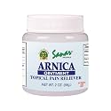 Sanar Naturals Clear Arnica Ointment 2 oz - for Pain Relief and Bruises – Soothing Relief of Muscles Soreness, Joint Pain, Lower Back Pain, and Body - with Menthol and Camphor