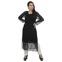 Women Georgette Straight Kurti
