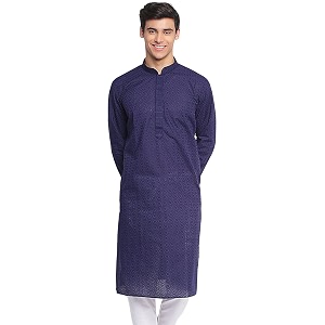 Sanwara Mens Cotton Relaxed Kurta