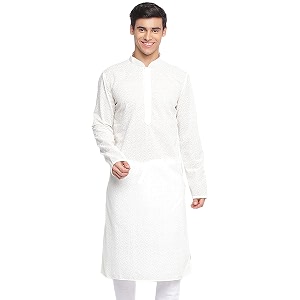 Sanwara Mens Cotton Relaxed Kurta
