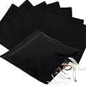 Sanwuta 8 Anti Tarnish Bags,18 x 18 Inch,Black