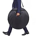 Sanwuta Crokinole Board Carrying Case 33 Inch Universal, Classic, Black
