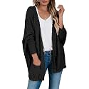 Saodimallsu Womens Chunky Popcorn Cardigan Oversized Cozy Long Sweaters