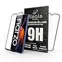Saola 9H Clear Tempered Glass For Realme Narzo 50 (Pack Of 2) with Free Installation Kit. Full screen Coverage - 6.6 inch
