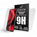 Saola 9H Clear Tempered Glass For Vivo V11 Pro (Pack Of 2) With Free Installation Kit. Full Screen Coverage - 6.41 Inch