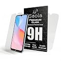 Saola 9H Clear Tempered Glass For Vivo Y21G (Pack Of 2) with Free Installation Kit. Full screen Coverage - 6.51 inch