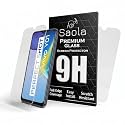 Saola 9H Clear Tempered Glass For Vivo Y01 Smartphone (Pack Of 2) With Free Installation Kit. Full Screen Coverage - 6.51 Inch