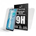Saola 9H Clear Tempered Glass For Vivo Y21 Smartphone (Pack Of 2) With Free Installation Kit. Full Screen Coverage - 6.51 Inch