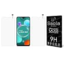 Saola 9H Clear Tempered Glass For Vivo V20 Pro (Pack Of 2) With Free Installation Kit. Full Screen Coverage - 6.44 Inch