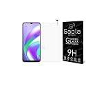 Saola® 9H Tempered Glass For Realme C12 (Pack Of 1) with Free Installation Kit. Full screen Coverage. Free Replacement If Received Damaged - 6.5 inch