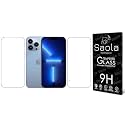 Saola Crystal Clear Screen Protector for Apple iPhone 13 Pro Max | 9H Tempered Glass, Smooth Touch, Full Coverage, Case Friendly, 2-Step Installation Kit | Quick &amp; Easy Application (Pack of 2)