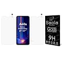Saola Crystal Clear Screen Protector for itel A60s | 9H Tempered Glass, Smooth Touch, Full Coverage, Case Friendly, 2-Step Installation Kit | Quick &amp; Easy Application (Pack of 2)