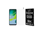 Saola Crystal Clear Screen Protector for Motorola E13 | 9H Tempered Glass, Smooth Touch, Full Coverage, Case Friendly, 2-Step Installation Kit | Quick &amp; Easy Application (Pack of 1)