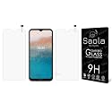 Saola Crystal Clear Screen Protector for Nokia C21 | 9H Tempered Glass, Smooth Touch, Full Coverage, Case Friendly, 2-Step Installation Kit | Quick &amp; Easy Application (Pack of 2)