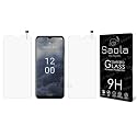 Saola Crystal Clear Screen Protector for Nokia G60 | 9H Tempered Glass, Smooth Touch, Full Coverage, Case Friendly, 2-Step Installation Kit | Quick &amp; Easy Application (Pack of 2)