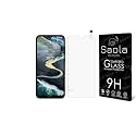 Saola Crystal Clear Screen Protector for Nokia C20 | 9H Tempered Glass, Smooth Touch, Full Coverage, Case Friendly, 2-Step Installation Kit | Quick &amp; Easy Application (Pack of 1)