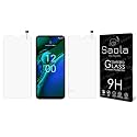 Saola Crystal Clear Screen Protector for Nokia G42 5G | 9H Tempered Glass, Smooth Touch, Full Coverage, Case Friendly, 2-Step Installation Kit | Quick &amp; Easy Application (Pack of 2)
