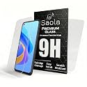 Saola Crystal Clear Screen Protector for OPPO A76 | 9H Tempered Glass, Smooth Touch, Full Coverage, Case Friendly, 2-Step Installation Kit | Quick &amp; Easy Application (Pack of 2)