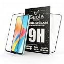 Saola Crystal Clear Screen Protector for OPPO A58 | 9H Tempered Glass, Smooth Touch, Full Coverage, Case Friendly, 2-Step Installation Kit | Quick &amp; Easy Application (Pack of 2)