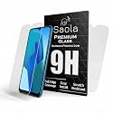 Saola Crystal Clear Screen Protector for OPPO A16k | 9H Tempered Glass, Smooth Touch, Full Coverage, Case Friendly, 2-Step Installation Kit | Quick &amp; Easy Application (Pack of 2)