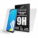 Saola Crystal Clear Screen Protector for Realme C2 | 9H Tempered Glass, Smooth Touch, Full Coverage, Case Friendly, 2-Step Installation Kit | Quick &amp; Easy Application (Pack of 2)