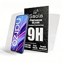 Saola Crystal Clear Screen Protector for Realme NARZO 30 5G | 9H Tempered Glass, Smooth Touch, Full Coverage, Case Friendly, 2-Step Installation Kit | Quick &amp; Easy Application (Pack of 2)