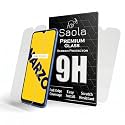 Saola Crystal Clear Screen Protector for Realme NARZO 10a | 9H Tempered Glass, Smooth Touch, Full Coverage, Case Friendly, 2-Step Installation Kit | Quick &amp; Easy Application (Pack of 2)