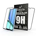 Saola Crystal Clear Screen Protector for Realme NARZO N61 | 9H Tempered Glass, Smooth Touch, Full Coverage, Case Friendly, 2-Step Installation Kit | Quick &amp; Easy Application (Pack of 2)
