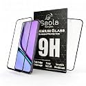 Saola Crystal Clear Screen Protector for Realme C67 5G | 9H Tempered Glass, Smooth Touch, Full Coverage, Case Friendly, 2-Step Installation Kit | Quick &amp; Easy Application (Pack of 2)