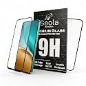 Saola Crystal Clear Screen Protector for Realme 14T 5G | 9H Tempered Glass, Smooth Touch, Full Coverage, Case Friendly, 2-Step Installation Kit | Quick &amp; Easy Application (Pack of 1)