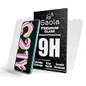 Saola Crystal Clear Screen Protector for Realme C21y | 9H Tempered Glass, Smooth Touch, Full Coverage, Case Friendly, 2-Step Installation Kit | Quick &amp; Easy Application (Pack of 2)