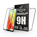 Saola Crystal Clear Screen Protector for Redmi 12C | 9H Tempered Glass, Smooth Touch, Full Coverage, Case Friendly, 2-Step Installation Kit | Quick &amp; Easy Application (Pack of 2)