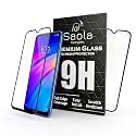 Saola Crystal Clear Screen Protector for Redmi 7 | 9H Tempered Glass, Smooth Touch, Full Coverage, Case Friendly, 2-Step Installation Kit | Quick &amp; Easy Application (Pack of 2)