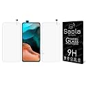 Saola Crystal Clear Screen Protector for Redmi K30 Pro | 9H Tempered Glass, Smooth Touch, Full Coverage, Case Friendly, 2-Step Installation Kit | Quick &amp; Easy Application (Pack of 2)