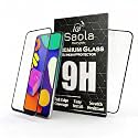 Saola Crystal Clear Screen Protector for Samsung Galaxy F62 | 9H Tempered Glass, Smooth Touch, Full Coverage, Case Friendly, 2-Step Installation Kit | Quick &amp; Easy Application (Pack of 2)