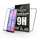Saola Crystal Clear Screen Protector for Samsung Galaxy F36 | 9H Tempered Glass, Smooth Touch, Full Coverage, Case Friendly, 2-Step Installation Kit | Quick &amp; Easy Application (Pack of 1)