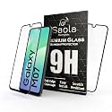Saola Crystal Clear Screen Protector for Samsung Galaxy M07 | 9H Tempered Glass, Smooth Touch, Full Coverage, Case Friendly, 2-Step Installation Kit | Quick &amp; Easy Application (Pack of 1)