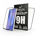 Saola Crystal Clear Screen Protector for Samsung Galaxy S25 FE | 9H Tempered Glass, Smooth Touch, Full Coverage, Case Friendly, 2-Step Installation Kit | Quick &amp; Easy Application (Pack of 1)