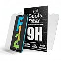 Saola Crystal Clear Screen Protector for Samsung Galaxy F12 | 9H Tempered Glass, Smooth Touch, Full Coverage, Case Friendly, 2-Step Installation Kit | Quick &amp; Easy Application (Pack of 2)
